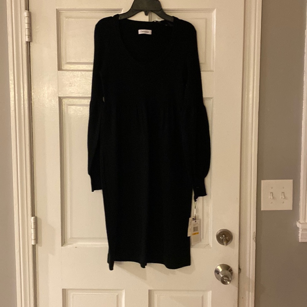 Calvin Klein Women’s XS Black Sweater dress